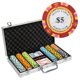 thumbnail image 1 of Juego de fichas de póker Playzaic 300 piezas, compuesto de arcilla, 14 g, 1 of 7