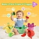 thumbnail image 3 of Juguetes Sensoriales De Frutas Y Verduras De Peluche Para Bebé De 6 A 12 Meses, 3 of 9