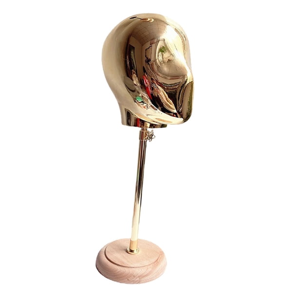 Cabeza de Maniquí, Joyería, Peluca, Sombrero, Soporte de Exhibición, Altura Ajustable para Gafas, Sombrero, Postizos, Accesorios Multipropósito, Portá