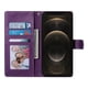 thumbnail image 5 of Funda Para Iphone 12– Cuero Premium, 3 Ranuras Para Tarjetas, Protección Contra Impactos, 5 of 5