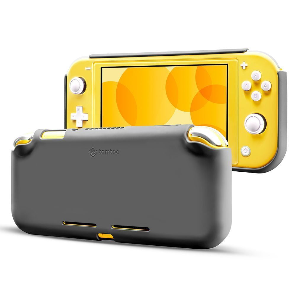 Tomtoc - Carcasa De Silicona Para Nintendo Switch Lite Gris