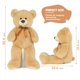 thumbnail image 5 of Peluche Morismos, oso de peluche gigante, 90 cm, color marrón claro, 5 of 9