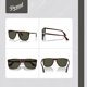 thumbnail image 3 of Gafas Persol PO3336S 2431 Green Crystal Glass 100UV, 3 of 3