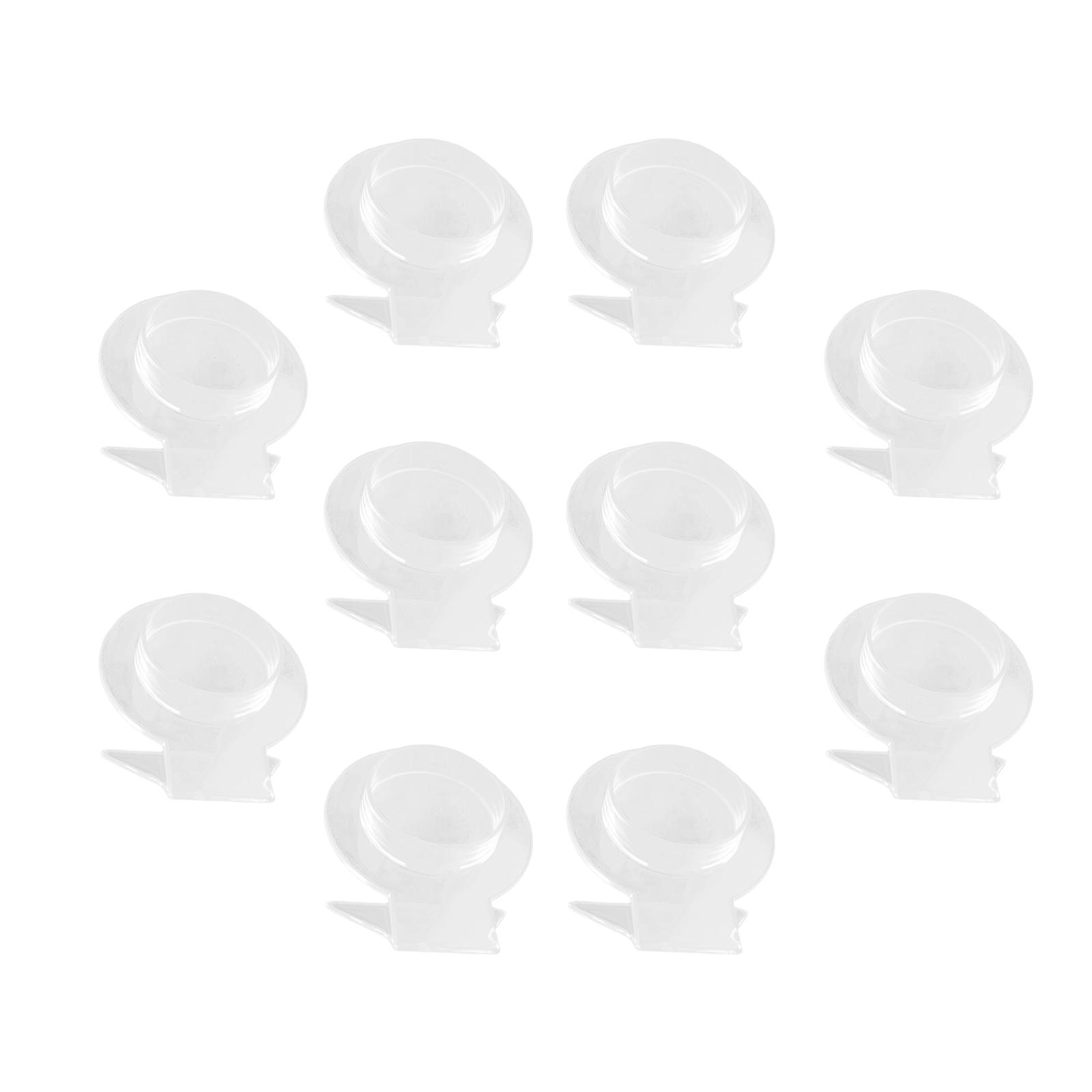 Magideal - 10 Uds. Soporte Transparente Para Pulseras, Estante Organizador De Joyas, Pulseras, Soporte Acrílico Transparente Para Joyería Para Tienda De Encimera