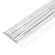 thumbnail image 1 of 100 piezas de tallos de alambre floral blanco, flexible, 1.2mm, 16 Gauge, alambre de florista para flores artificiales, 1 of 5