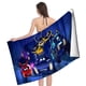 thumbnail image 4 of Batwheels Toalla de playa de secado rápido con diseño temático, regalo para mujeres y niñas, ideal para cumpleaños, fans, amantes de la música, uso en la playa o al aire libre, 78 × 160 cm, 4 of 6