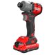thumbnail image 2 of Kit de destornilladores de impacto inalámbricos CRAFTSMAN V20 CMCF830D2 1/4 pulgadas, 2 of 9