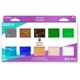 thumbnail image 1 of Arcilla de polímero Sculpey III paquete de 10 colores naturales 567 g, 1 of 4
