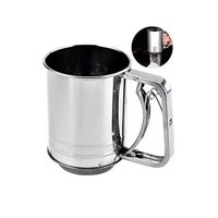 Ernesto - Cernidor De Una Mano En Acero Inoxidable