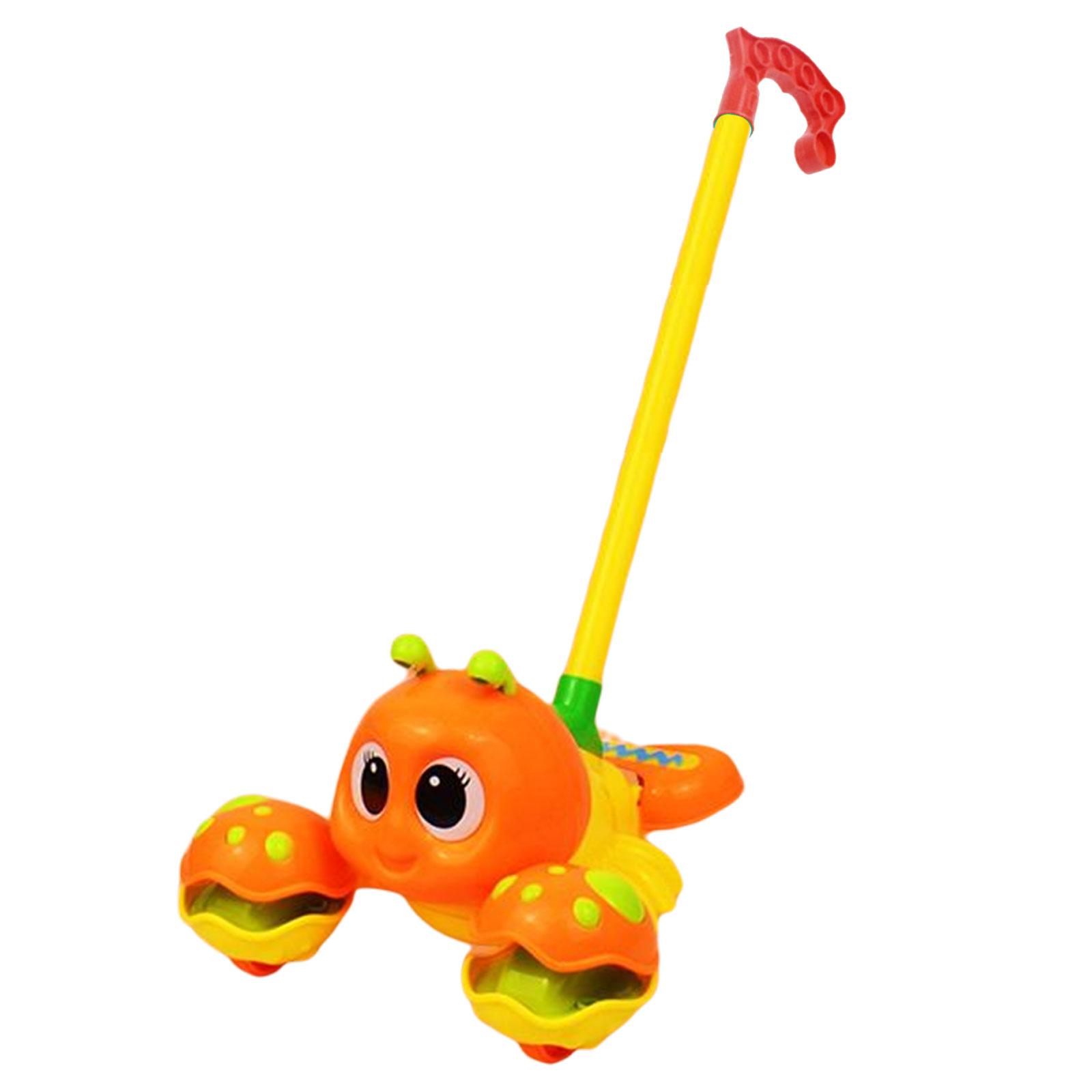 Magideal - Juguete De Empuje A Mano, Vehículos Propulsados Por Empuje, Juguetes Educativos Para Deportes Al Aire Libre, Carrito, Juguetes Para Niños, Regalo De C