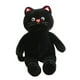 thumbnail image 2 of Muñeco De Peluche Con Diseño De Dibujos Animados Para Decoración Del Hogar, Juguete De Peluche De Animales Para Adolescentes De La Familia, Color Negro, 2 of 3