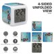 thumbnail image 3 of Fuera Del Nido Theme 7 Colors Alarm Clock Digital Led Alarm Clock Gifts For Kids Friends Family, 3 of 6