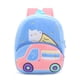 thumbnail image 1 of 2-4 years old kids engineering backpack cartoon excavator backpack plush kids small school bag toy backpack, 1 of 3