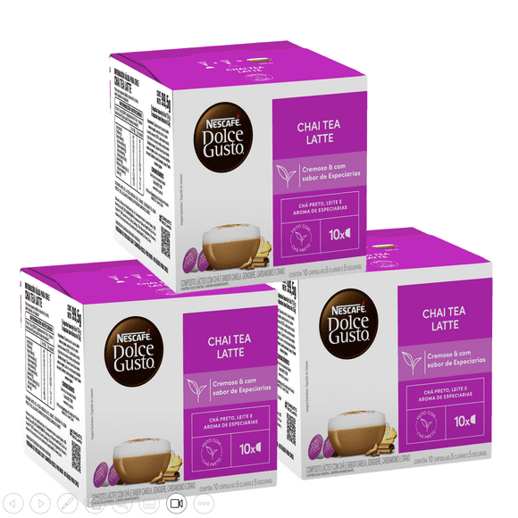 Cápsulas de Café Nescafé® Dolce Gusto® Chai Tea Latte X3 cajas