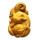 thumbnail image 1 of Mini Estatuilla Tallada En Madera Para Decoración De Interiores De Automóviles, Escultura Artesanal, Estilo B, 1 of 3