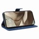 thumbnail image 3 of Funda tipo cartera con tapa para Motorola Edge 50 5G con tarjetero, soporte y cubierta magnética Azul, 3 of 6