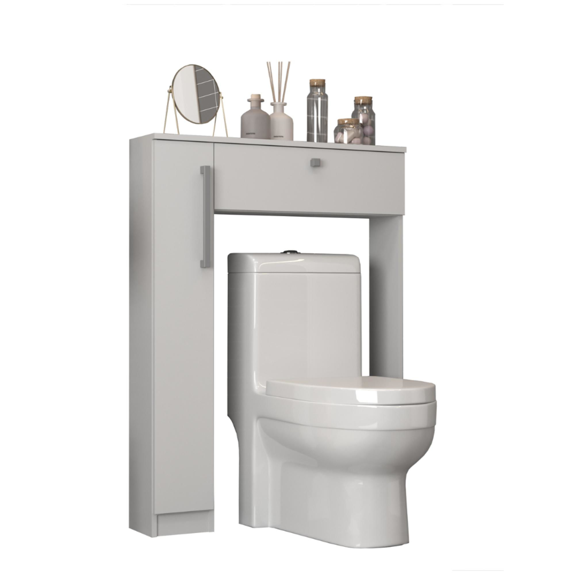 Mobilfrank - Mueble Organizador 9006B Wc 2 Puertas Blanco