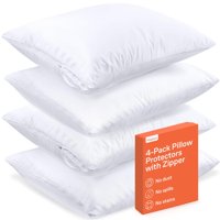 Juego De 4 Protectores De Almohada Niagara Sleep Solution, Tamaño King
