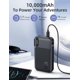 thumbnail image 5 of Cargador portátil RORRY de 10000 mAh con cables integrados, negro, 5 of 8
