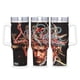 thumbnail image 1 of Lil Pump Vaso aislado de acero inoxidable con asa, diseño temático, regalo para familia, amigos y fans; incluye pajita y encaja en el portavasos estándar, 40 oz, 1 of 6