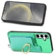 thumbnail image 5 of Funda Magnética Para Samsung Galaxy S25 Plus Con Billetera Y Anillo Protector Resistente Verde, 5 of 5