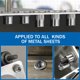 thumbnail image 4 of Tuerca de remache DFDU 1/2" acero inoxidable 304 - paquete de 18 unidades, 4 of 7