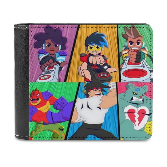 Akedo Ultimate Cartera de Cuero PU para Hombres, Tarjetero Bifold Delgado, Cartera Minimalista de Cuero Sintético Suave
