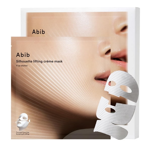 Mascarilla de Tratamiento para la Piel Abib Silhouette Lifting V-up 4 Hojas