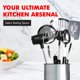thumbnail image 3 of Cuchara Chef Craft 32 cm Acero Inoxidable, 3 of 7