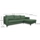thumbnail image 3 of Seccional Kaile Felpa Verde 3 Cuerpos, 3 of 3