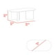 thumbnail image 3 of Mesa De Centro Ted Fresno Europeo 42,2x120,2x52,7 Cm, 3 of 3