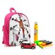 thumbnail image 3 of 2001: Una Odisea del Espacio Mochila Escolar para Niños y Niñas, Mochila Infantil Ligera de Alta Calidad, Grande y Duradera ROSA, 3 of 6