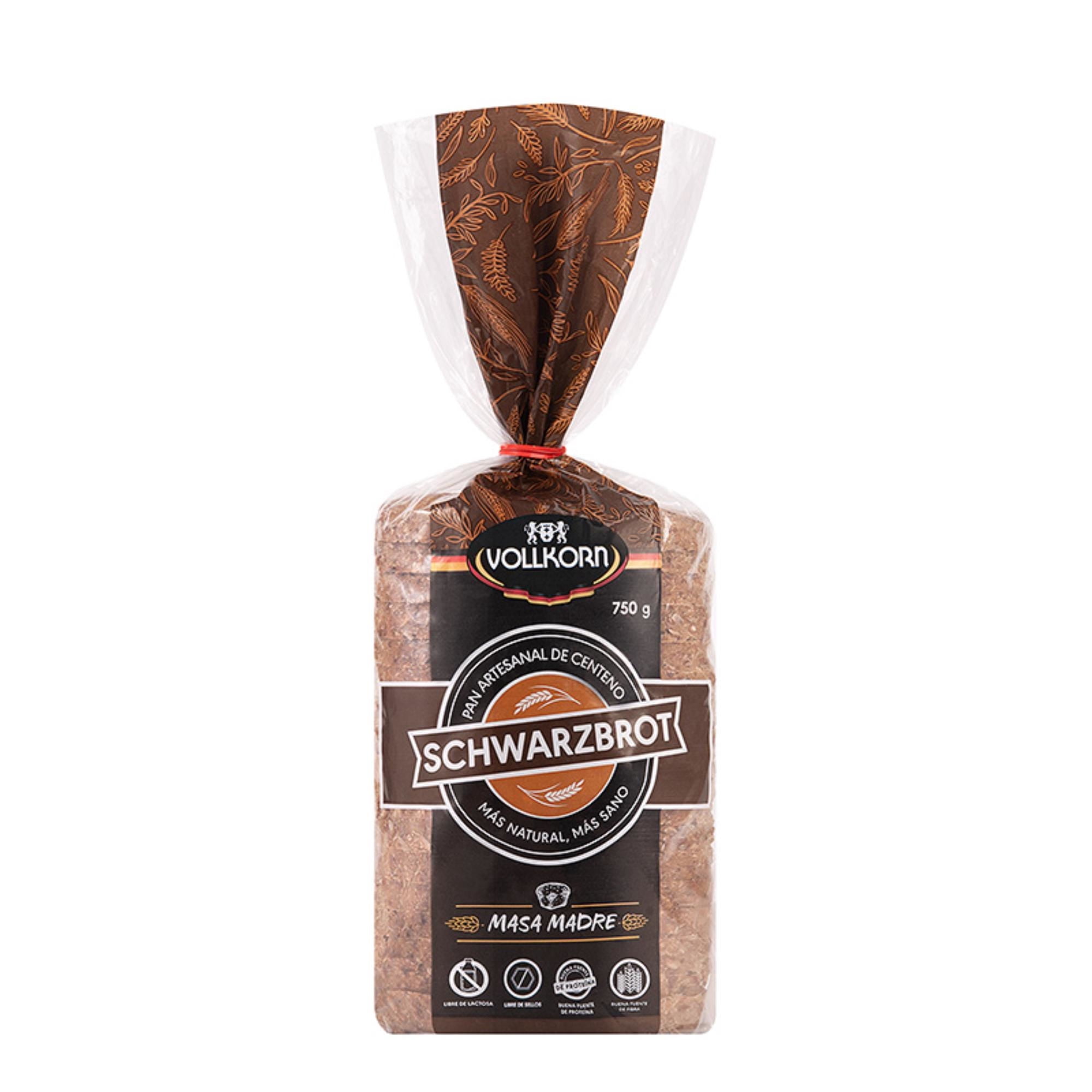 Pan De Molde Integral Schwartzbrot Vollkorn