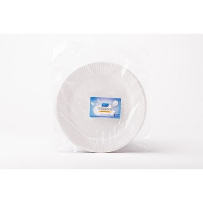 Plato Mediano Carton 12 Unidades Lider