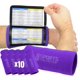 thumbnail image 1 of Muñequera Triple para Entrenador Adulto Sports Unlimited - Pack de 10, 1 of 8