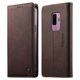 thumbnail image 1 of Funda Billetera de Cuero para [Samsung Galaxy S9+/S9 Plus], Bloqueo RFID, Tarjetas y Soporte Café, 1 of 5