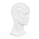 thumbnail image 1 of Cabeza De Maniquí Hombre Maniquí Para Bufanda Sombrero Gafas De Sol Pantalla Cabeza De Maniquí Blanco, 1 of 2