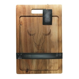 Disparo - Tabla Cortar Picar Carne 50X35Cm Wayu Parrilla Asado Cocina