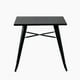 thumbnail image 1 of Mesa comedor Tolix negra 70x70 cm, 1 of 3