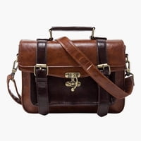 Ecosusi - Maletín Pequeño Coffee - Marrón Oscuro