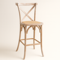 Oh! Mi Hogar ® - Taburete Crossback 66Cm De Madera