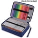 thumbnail image 3 of Estuche para lápices de colores con 200 ranuras para bolígrafos Estuche para lápices de gran capacidad Caja de almacenamiento para lápices con asa con práctico estuche para lápices de colores $ Estuch, 3 of 7