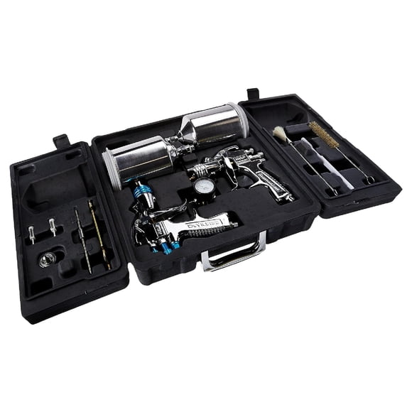 Kit de Pintura y Imprimación para Autos DeVilbiss 802343 Sistema de 2 Pistolas