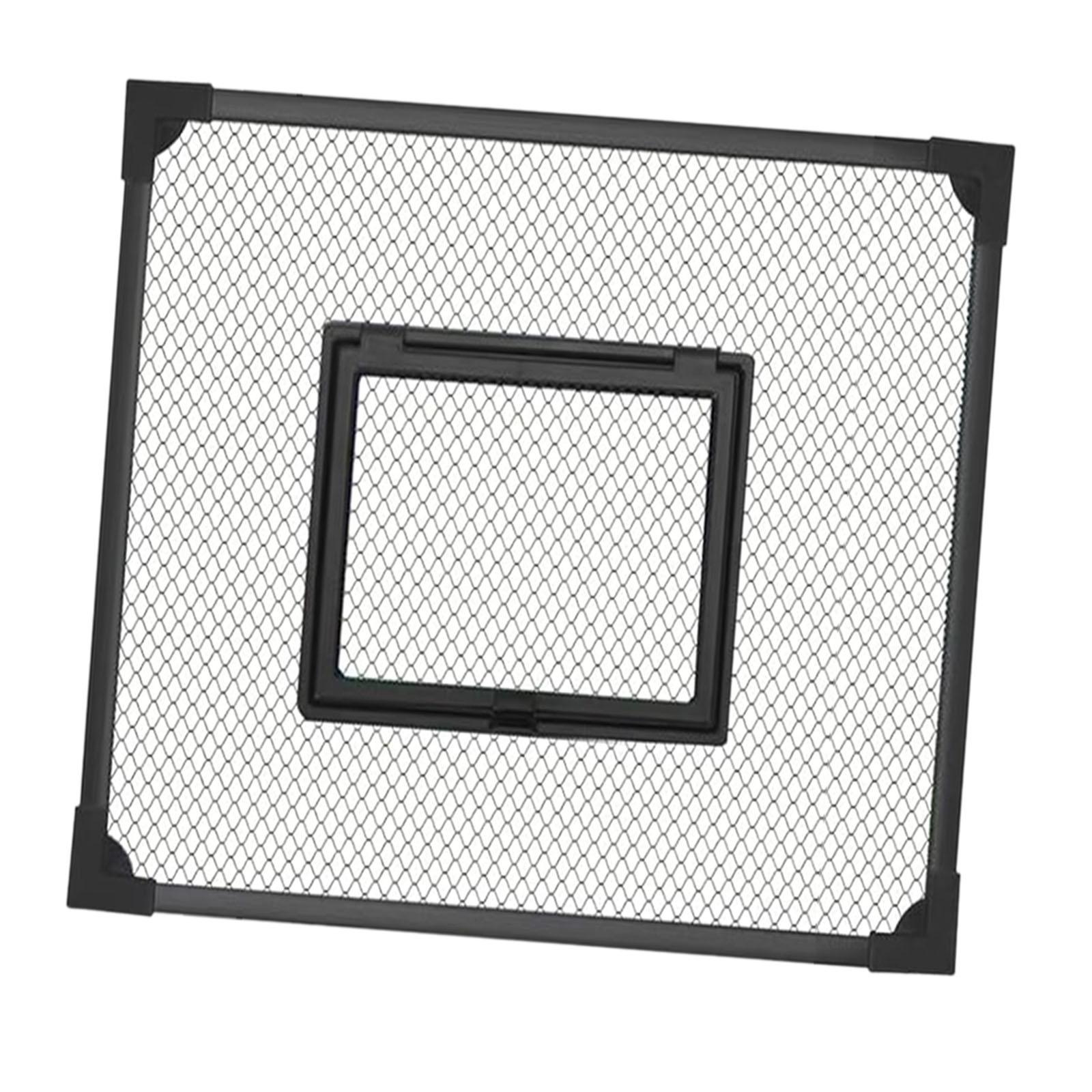 Magideal - Pantalla Para Acuario, Cubierta Superior, Cubierta Para Acuario, Cubierta De Red Antisaltos, Autoensamblaje, Red Protectora Diy, Accesorios De Repuest 30X30Cm