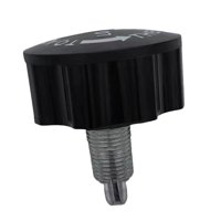 Magideal - Perilla De Tracción Para Bicicleta Estática, Equipo De Ejercicio Con Rosca Metálica, Perilla De 16 Mm, Agarre Ergonómico, Fácil Instalación Para Bicic Negro