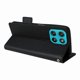 thumbnail image 2 of Funda Cartera para Motolora Moto G57 Power Tapa Flip con Ranuras y Soporte Negro, 2 of 5