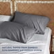 thumbnail image 3 of Juego de 2 fundas de almohada Bedsure, tamaño king, rayón y bambú, color gris, 3 of 6