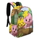 thumbnail image 2 of Katuri-theme Backpack, Campus style schoolbag Bookbag with Adjustable Shoulder Straps And Large Zip Compartment, Unisex Travel Bags.42x30x15cm, 2 of 6