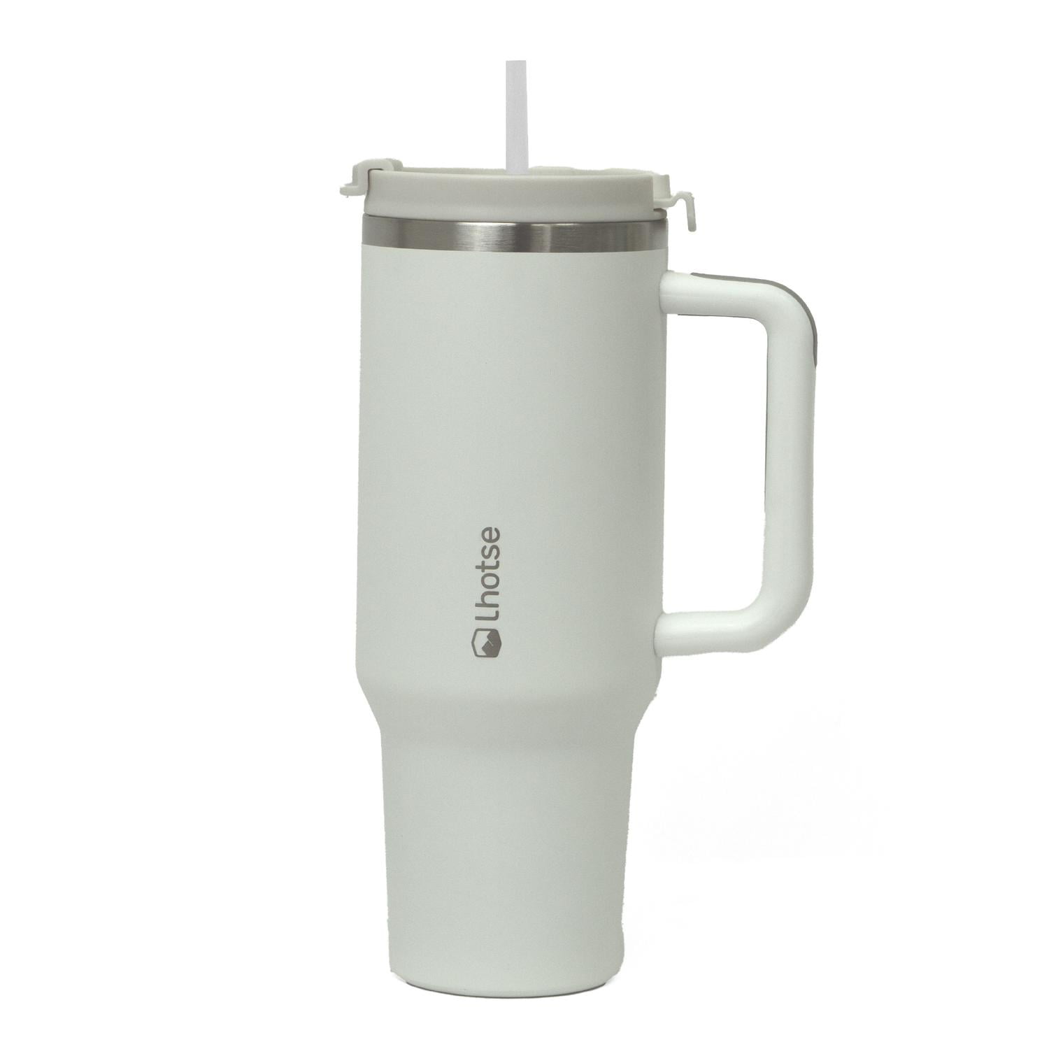 Vaso Térmico Tumbler 1180ml Acero Inoxidable Con Tapa Lhotse Crema