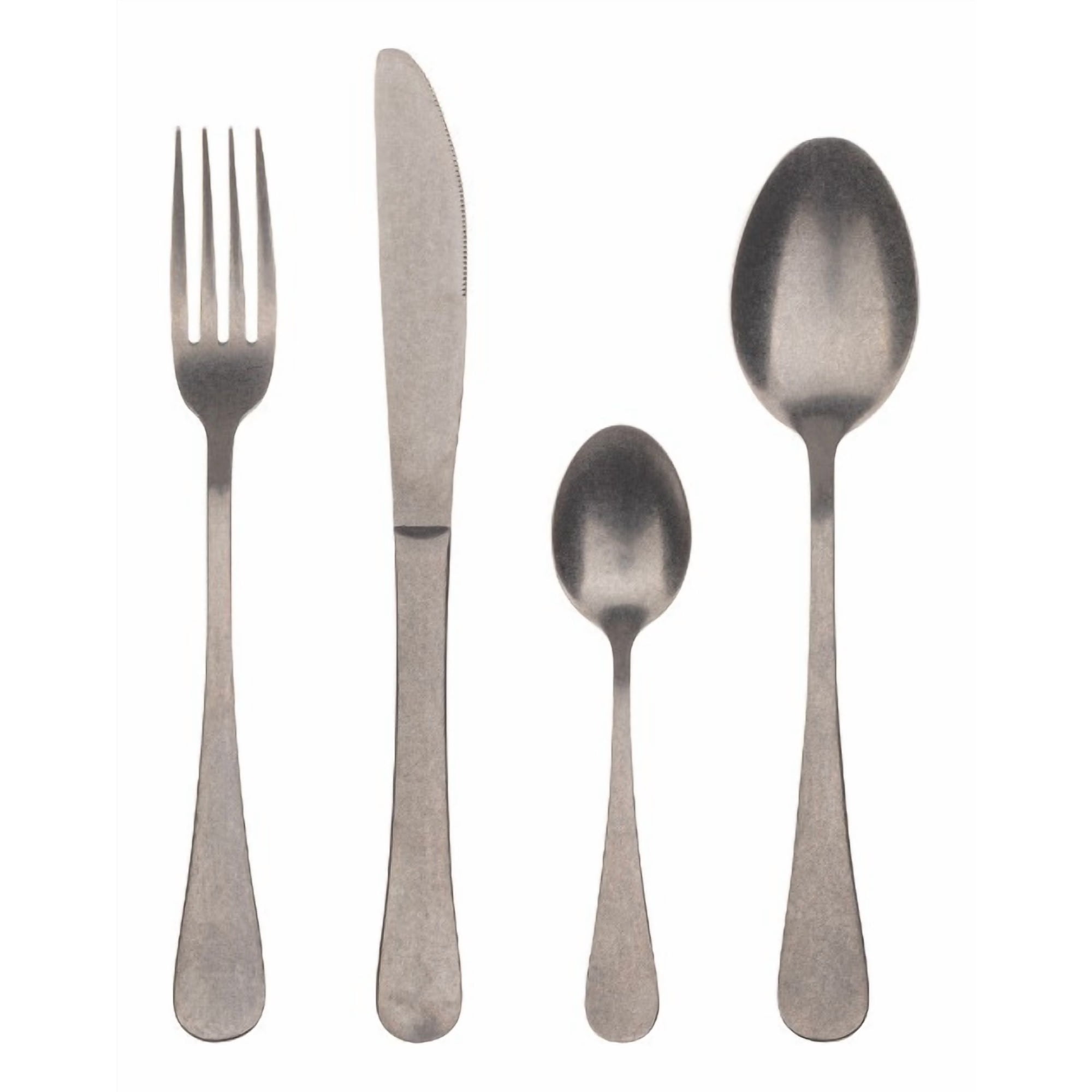 Bergner - Set Cuberteria 24pzs Acero Inox Munich Stonewash